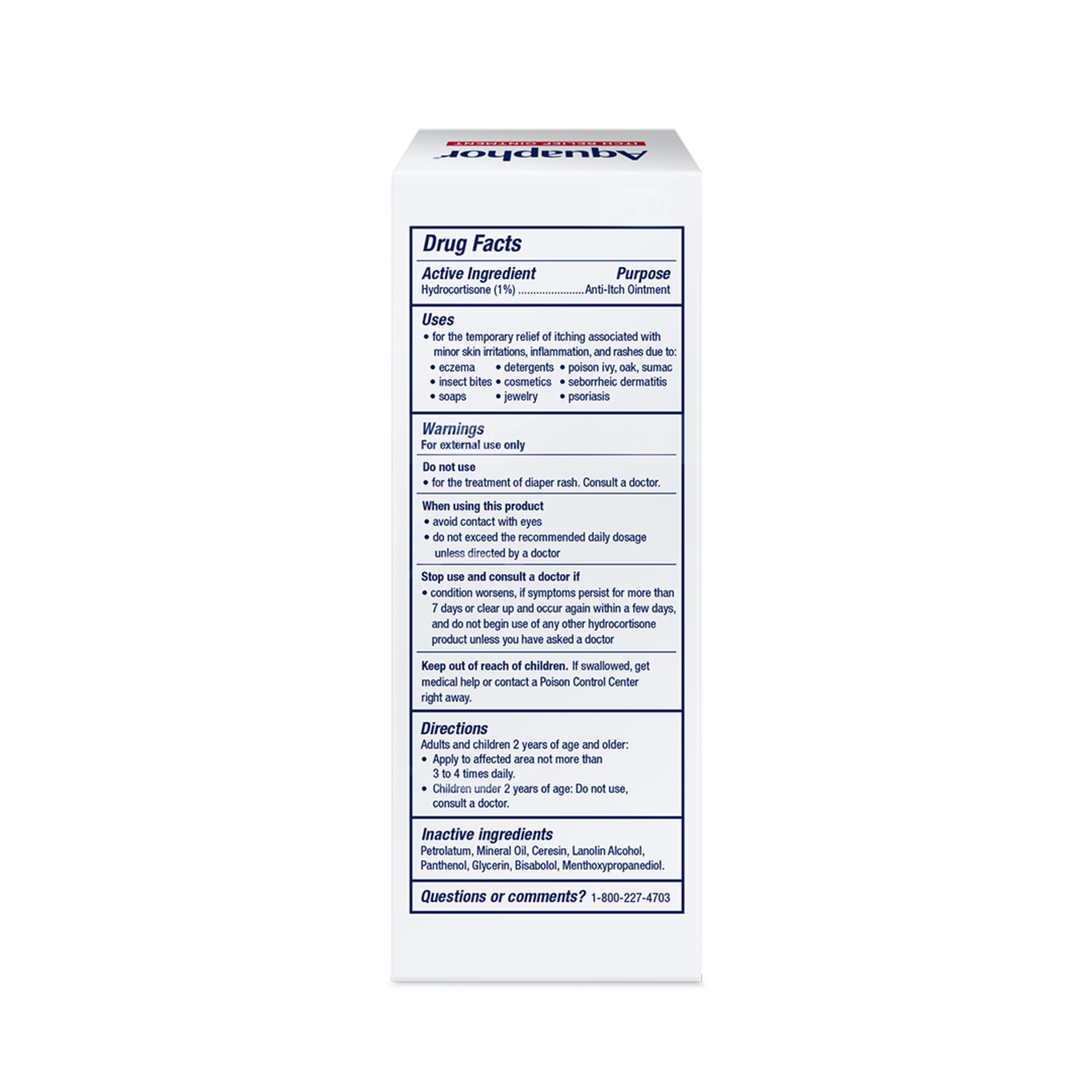 Presentación y caja de Aquaphor ideal para llevar a viajes
