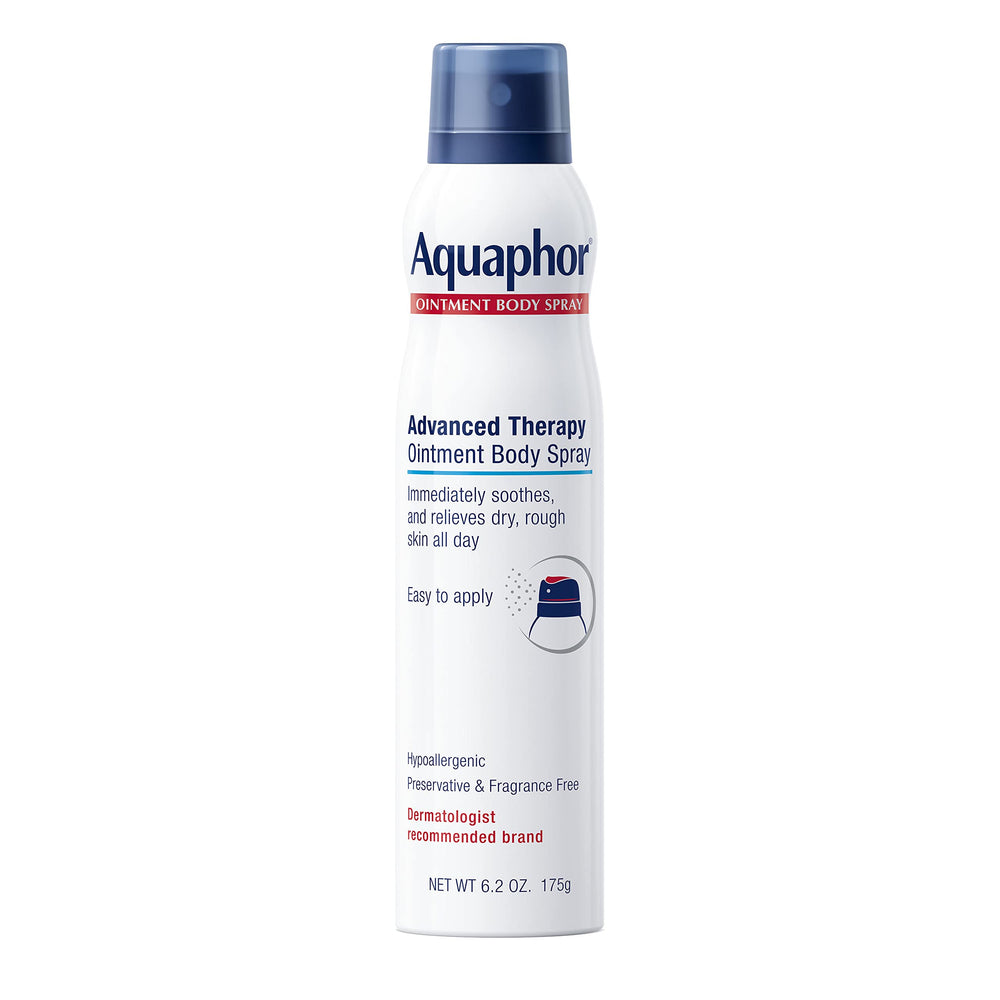 Aquaphor spray frente del envase mostrando marca y formato práctico