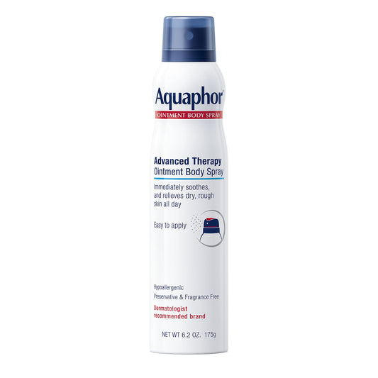 Aquaphor spray frente del envase mostrando marca y formato práctico