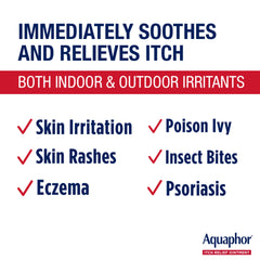 Tubo abierto de Aquaphor mostrando consistencia protectora