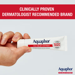Pomada Aquaphor usada al aire libre tras mordedura de insecto