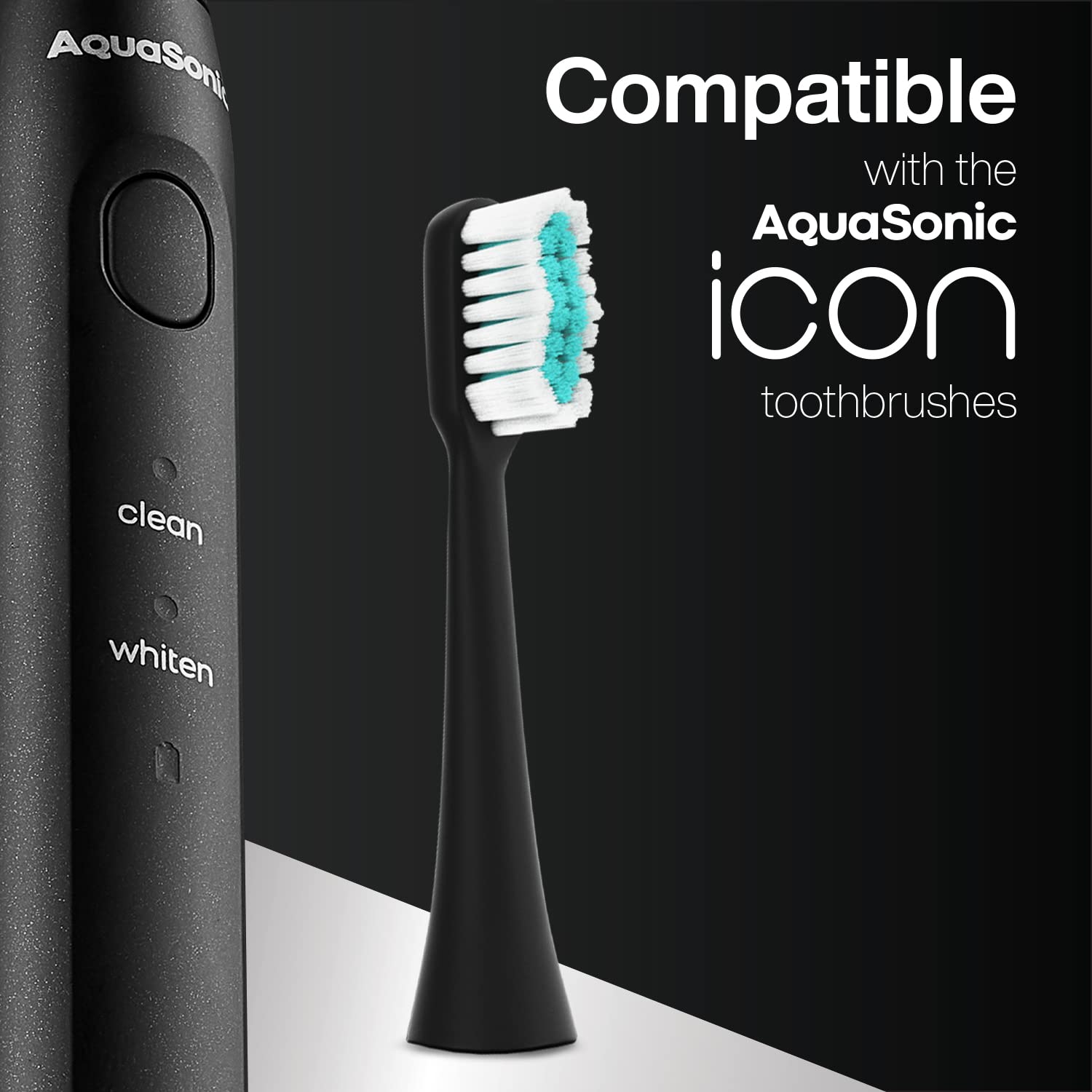 AquaSonic detalle de la conexión que facilita cambio rápido y firme