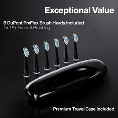Aquasonic Black Series PRO en uso modo Whiten para pulir manchas