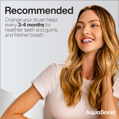 AquaSonic cabezal montado en mango Icon para instalación rápida