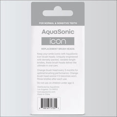 AquaSonic textura de cerdas demostrando suavidad y durabilidad