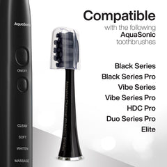 AquaSonic embalaje negro del producto para almacenamiento ordenado