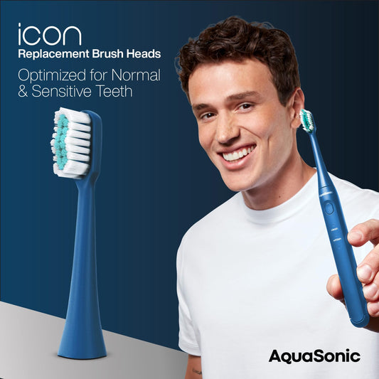 AquaSonic detalle de cerdas multi‑longitud que mejora limpieza interdental