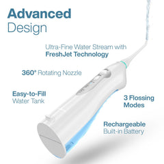 Aquasonic puntas incluidas mostrando variedad para ortodoncia y lengua