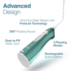 Aquasonic cuerpo resistente al agua que facilita limpieza segura en el baño