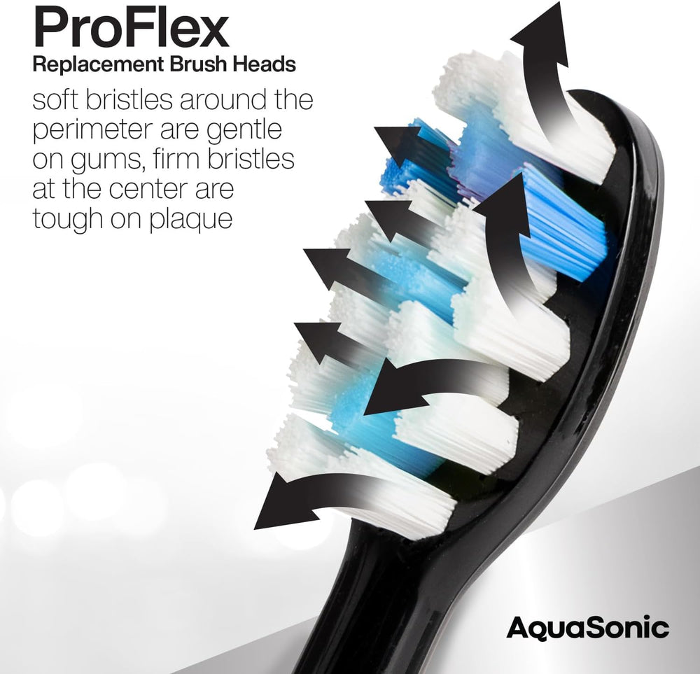 AquaSonic cabezal en uso en baño demostrando eficacia diaria y comodidad