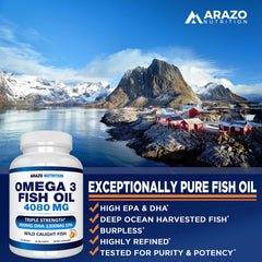 Arazo Nutrition cápsula en primer plano resaltando frescura