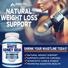 Arazo Nutrition envase junto a un plato con carbohidratos para contexto de uso