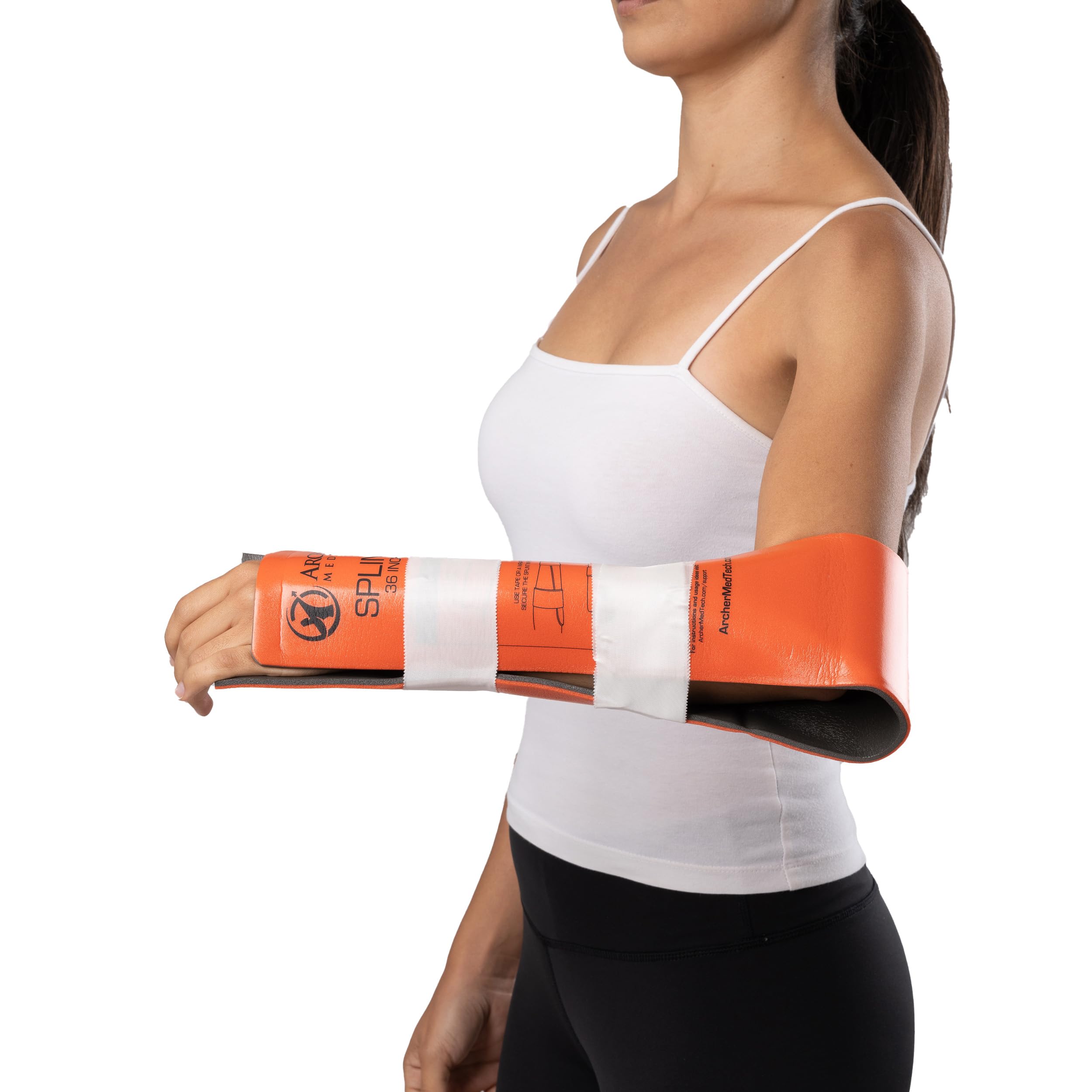 Archer MedTech férula en botiquín abierto, organización y fácil acceso