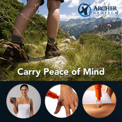 Archer MedTech bomba y ventosas, detalle que facilita succión controlada