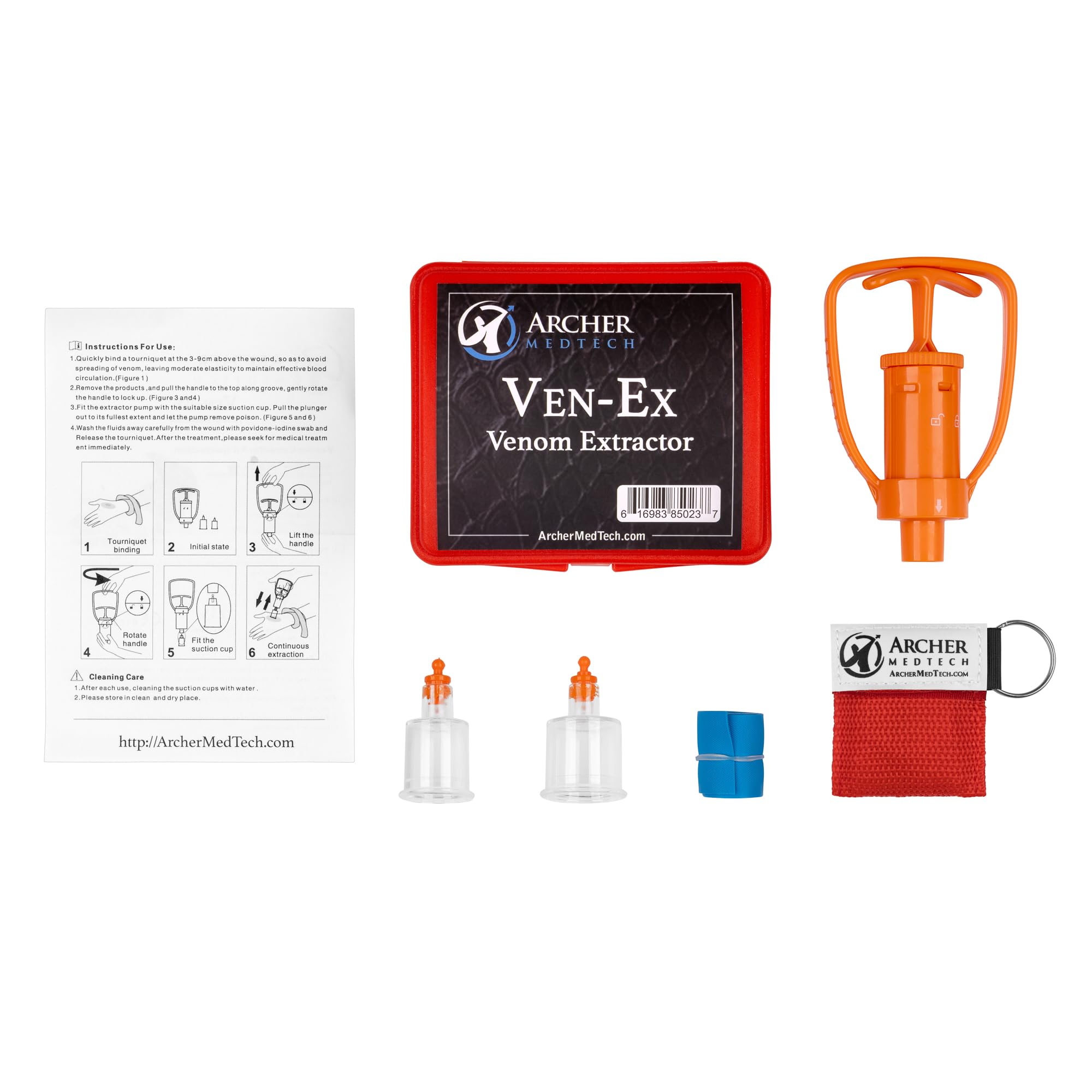 Archer MedTech llavero CPR incluido, accesorio útil en emergencias