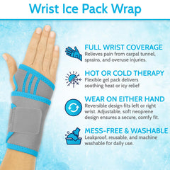 Arctic Flex gel con tres cámaras para frío uniforme y alivio