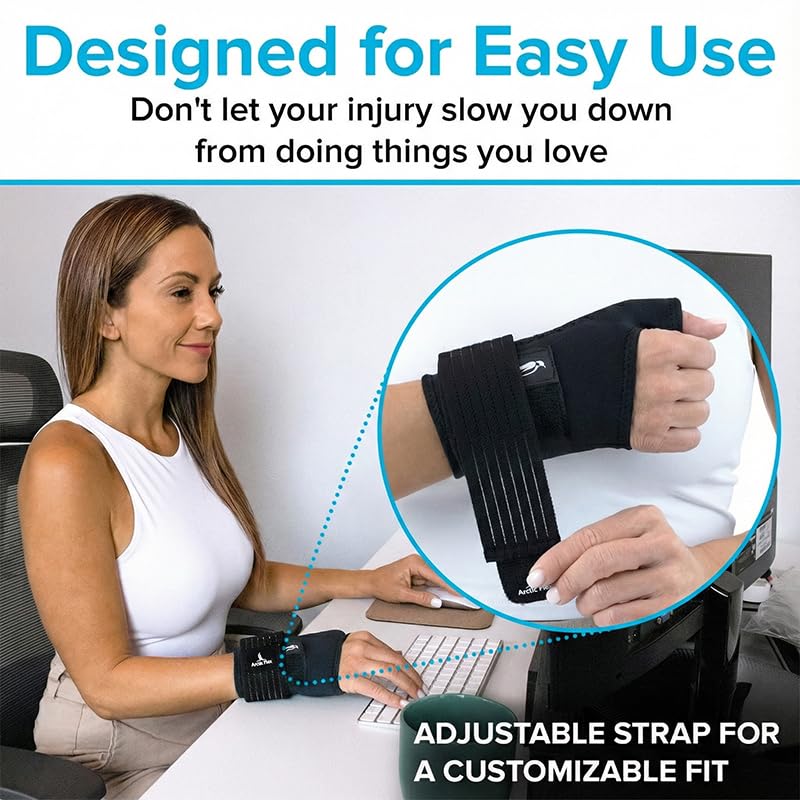 Arctic Flex enfoque en soporte de pulgar para estabilidad y alivio focal