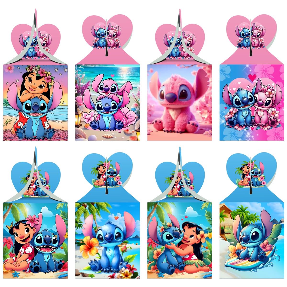 ARHAVI frente del paquete de cajas Stitch mostrando diseño llamativo y atractividad