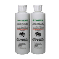 Arikit Glo Germ Gel vista frontal del envase y etiquetado, fácil identificación