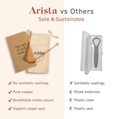 Arista ayurveda close-up de bordes pulidos que evitan molestias y náuseas