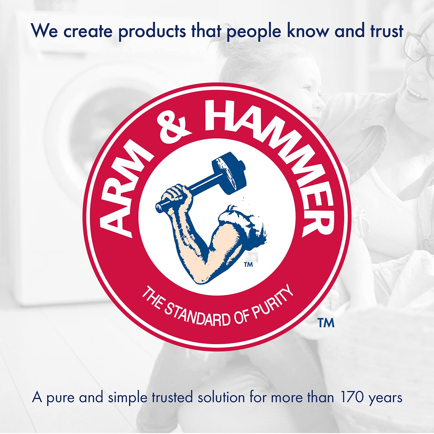 Arm & Hammer ambientación en un armario mostrando zapatos frescos y ordenados