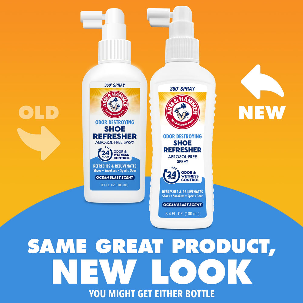 Arm & Hammer etiqueta en primer plano destacando ingredientes y uso práctico