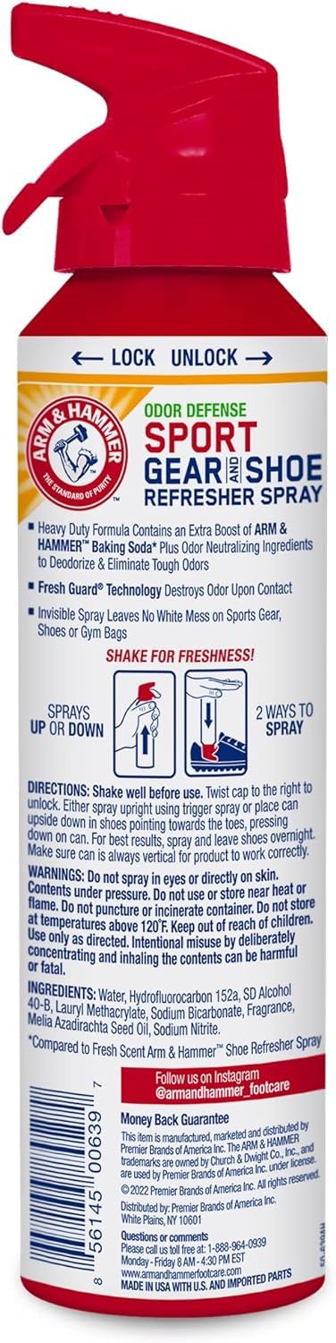 Arm & Hammer detalle del gatillo diseñado para rociar a cualquier ángulo