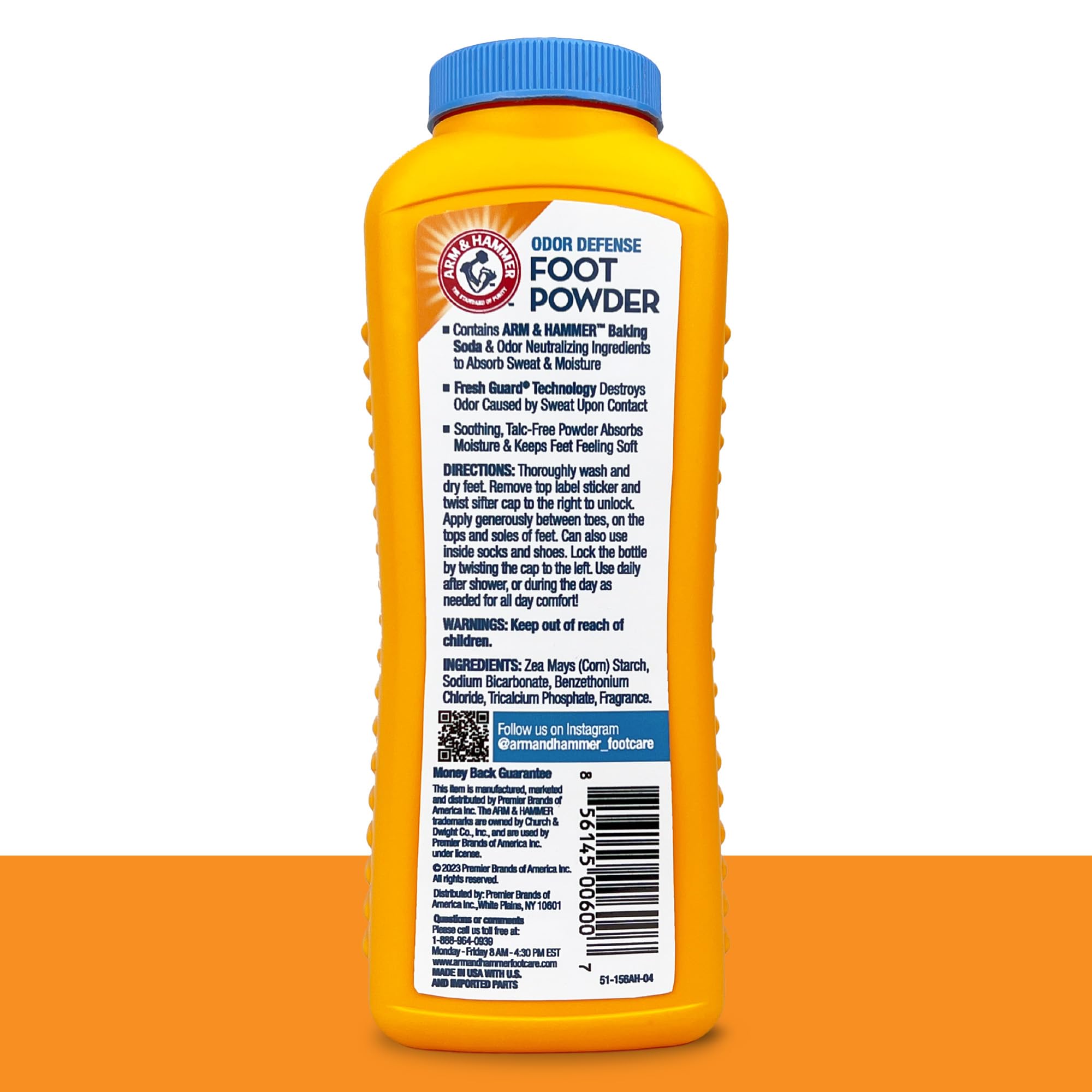 Arm & Hammer en bolsa de gimnasio ofreciendo frescura posterior al ejercicio
