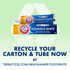 Arm & Hammer etiqueta de ingredientes que resalta bicarbonato y fluoruro