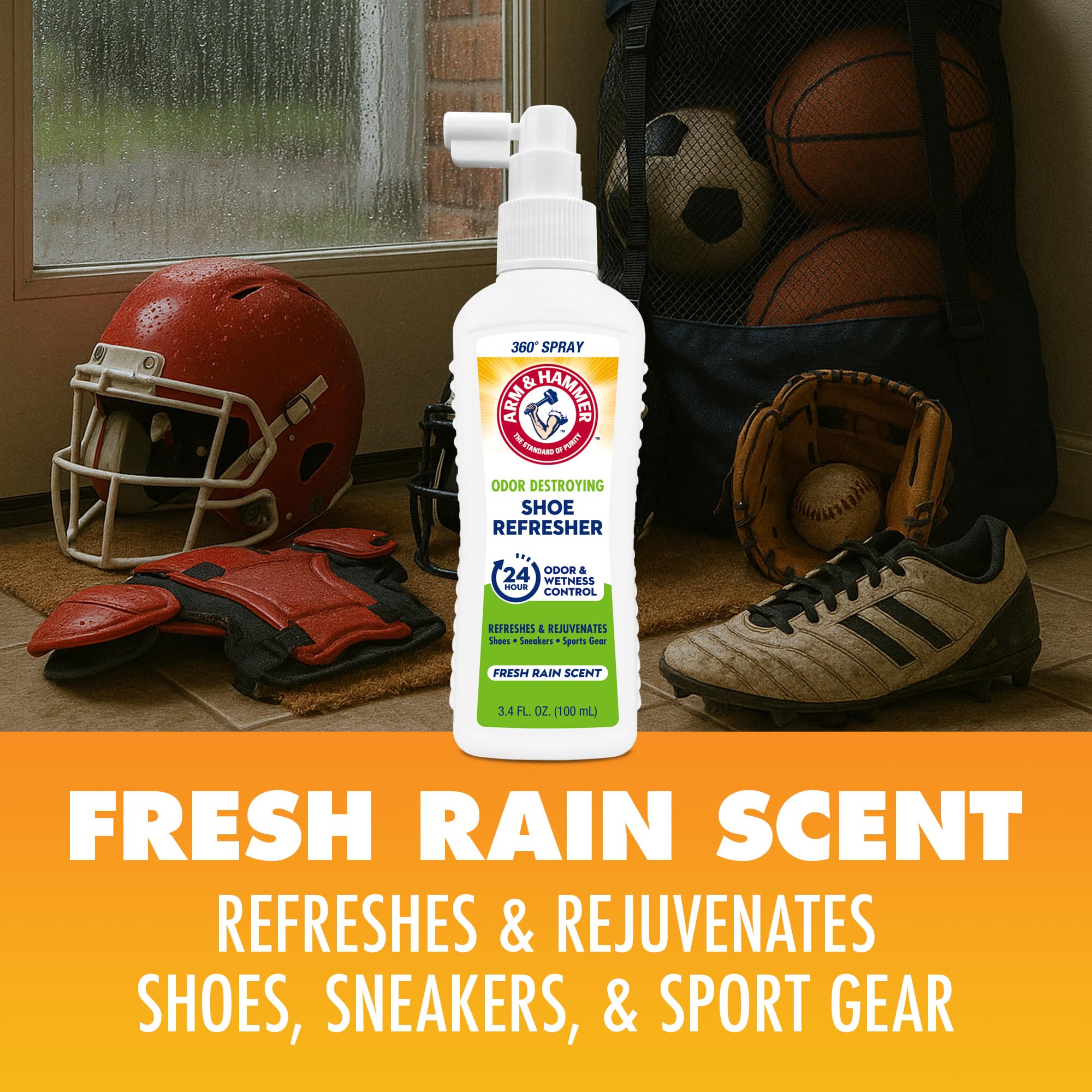 Arm & Hammer etiqueta con ingredientes y confianza de bicarbonato