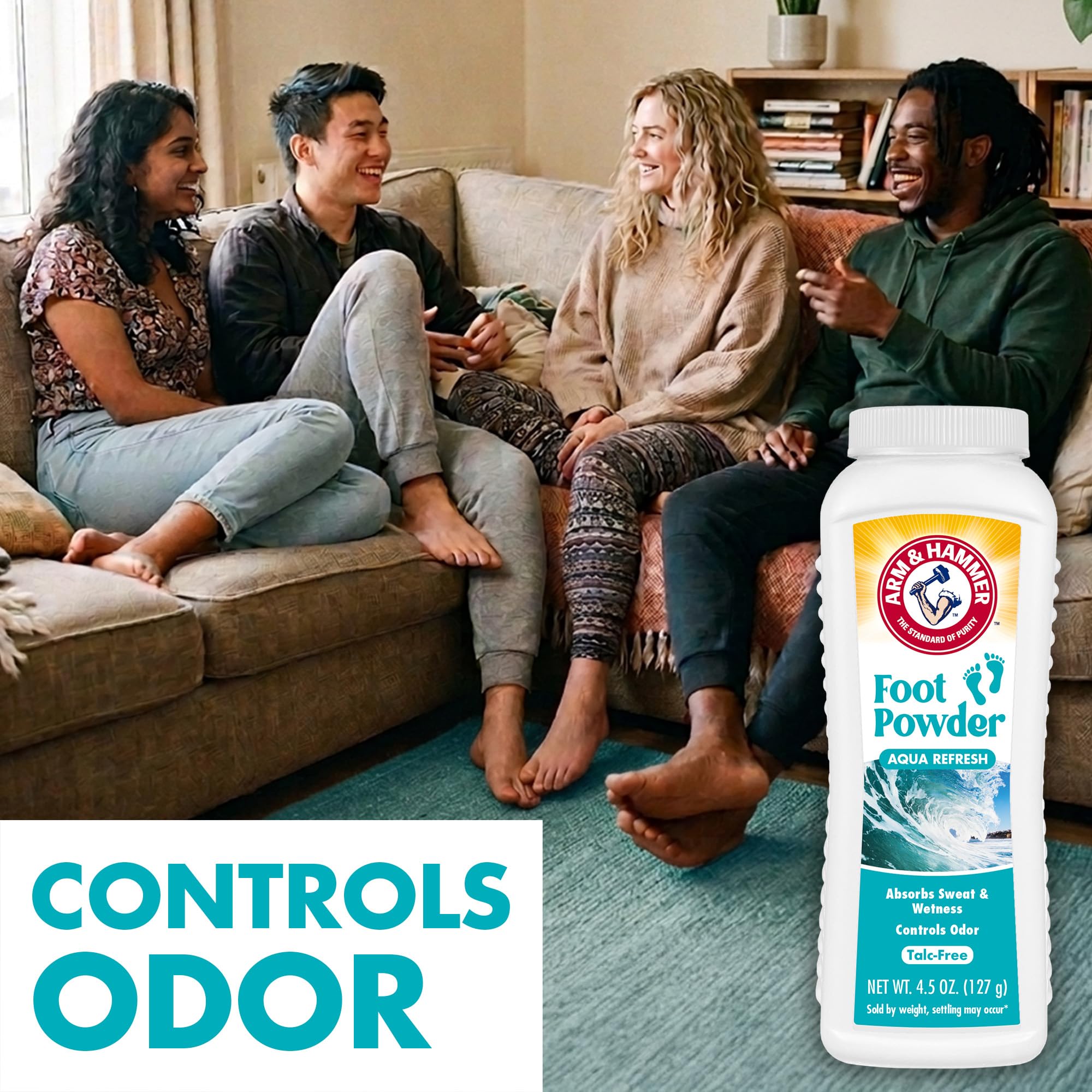 Arm & Hammer frasco ergonómico con agarres para manejo cómodo tras ejercicio