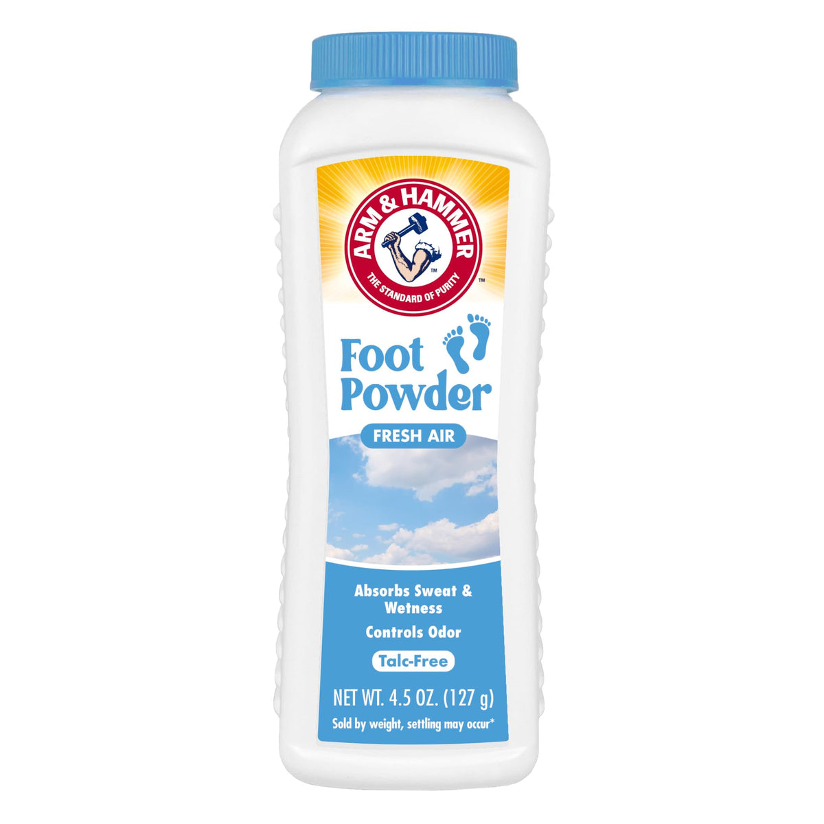 Arm & Hammer envase frontal mostrando diseño y tamaño, aporta confianza
