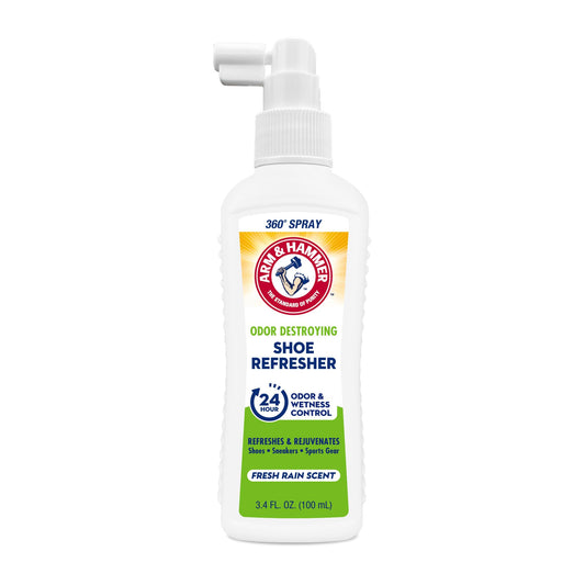 Arm & Hammer vista frontal del envase y beneficio de frescura