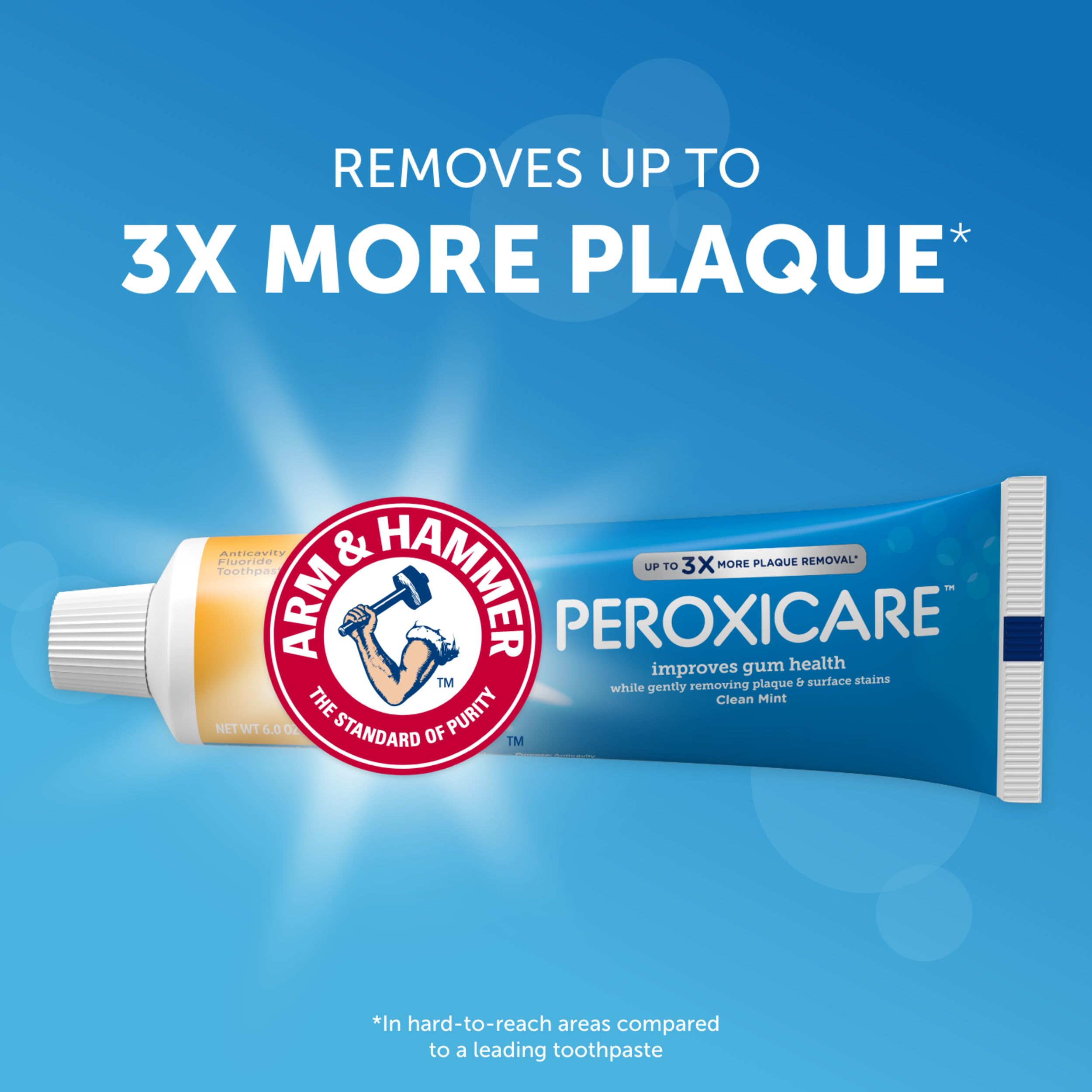 Arm & Hammer caja 4-pack de Peroxicare, ahorro y suministro prolongado