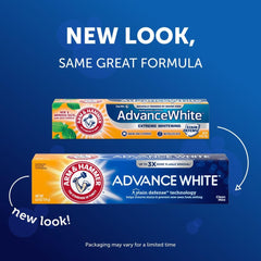 Arm & Hammer tubo abierto dispensando pasta para fácil uso