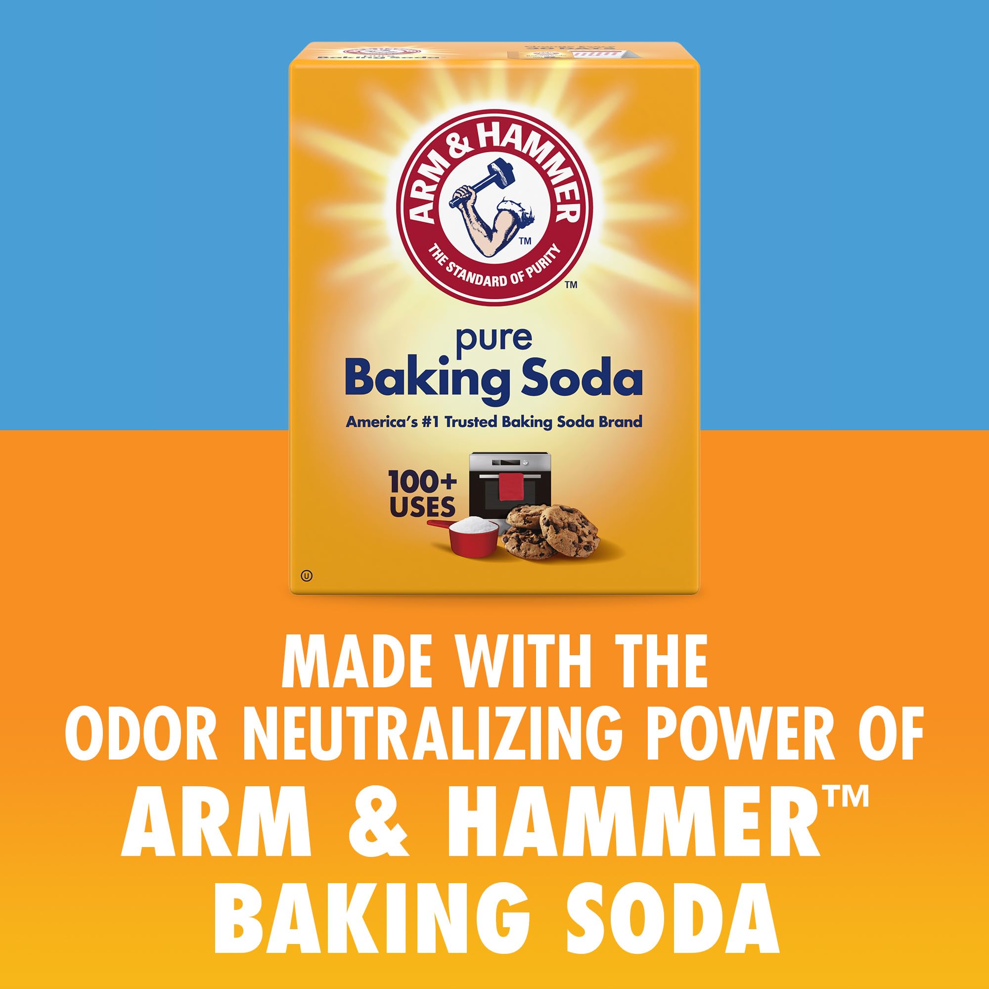 Arm & Hammer uso doméstico en pies relajados, sensación fresca