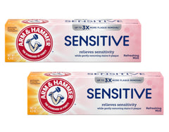 Arm & Hammer pack frontal mostrando los dos tubos y beneficios visibles
