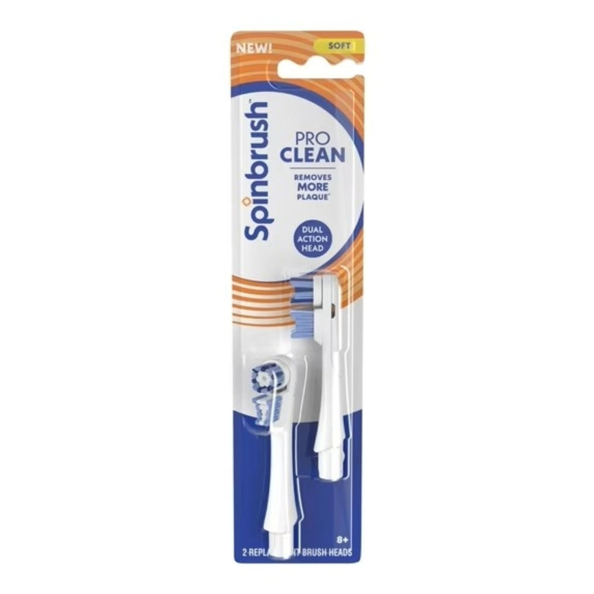 ARM & HAMMER vista frontal del cabezal Pro Clean con diseño compacto y eficacia