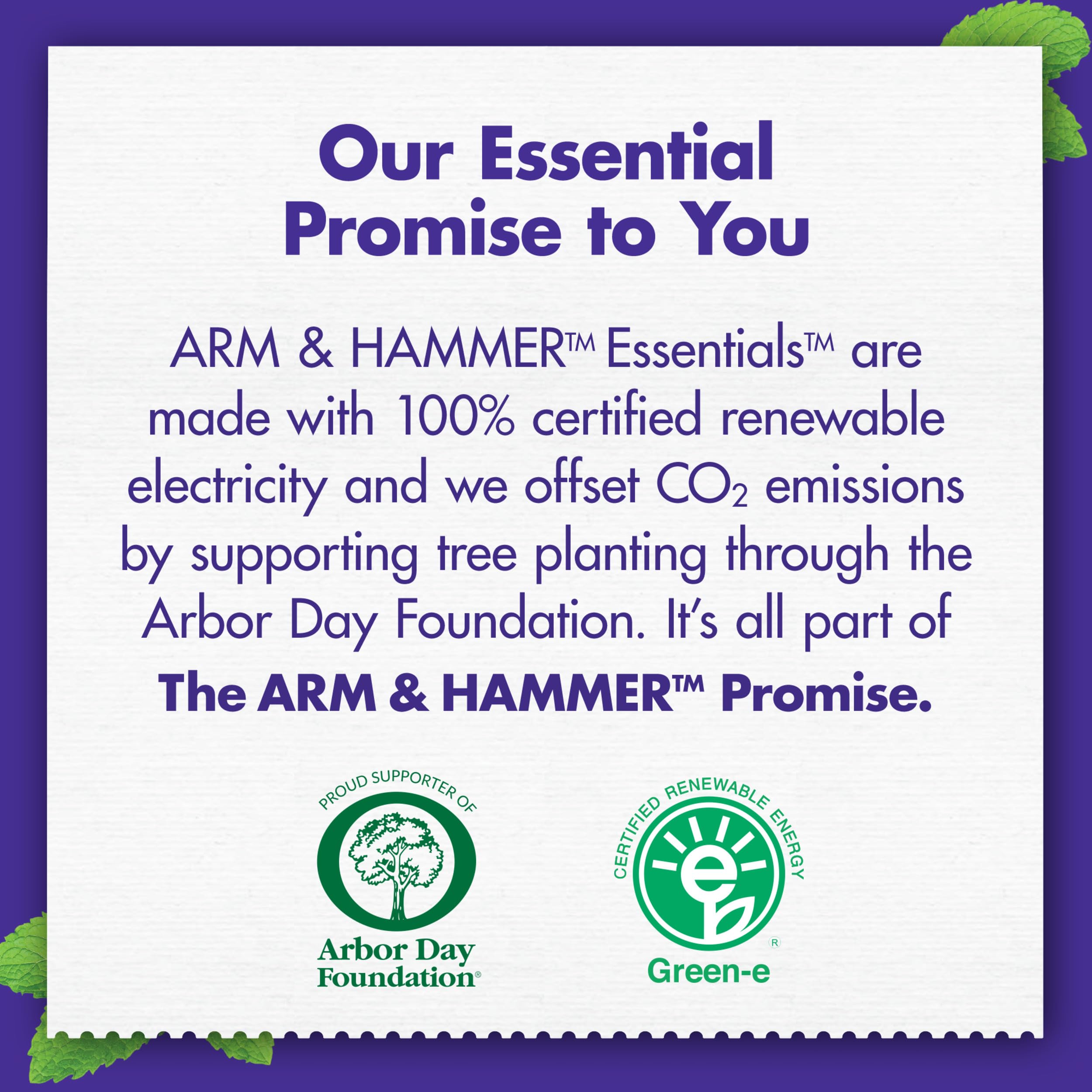 Arm & Hammer tubo en mano para ver escala y tamaño práctico