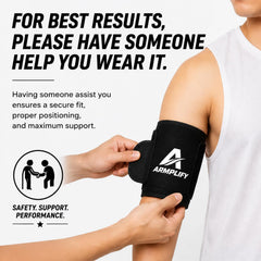 ARMPLIFY ARM tejido en primer plano que muestra textura y transpirabilidad