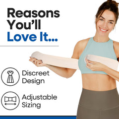 ARMSTRONG AMERICA banda discreta bajo la ropa para soporte invisible