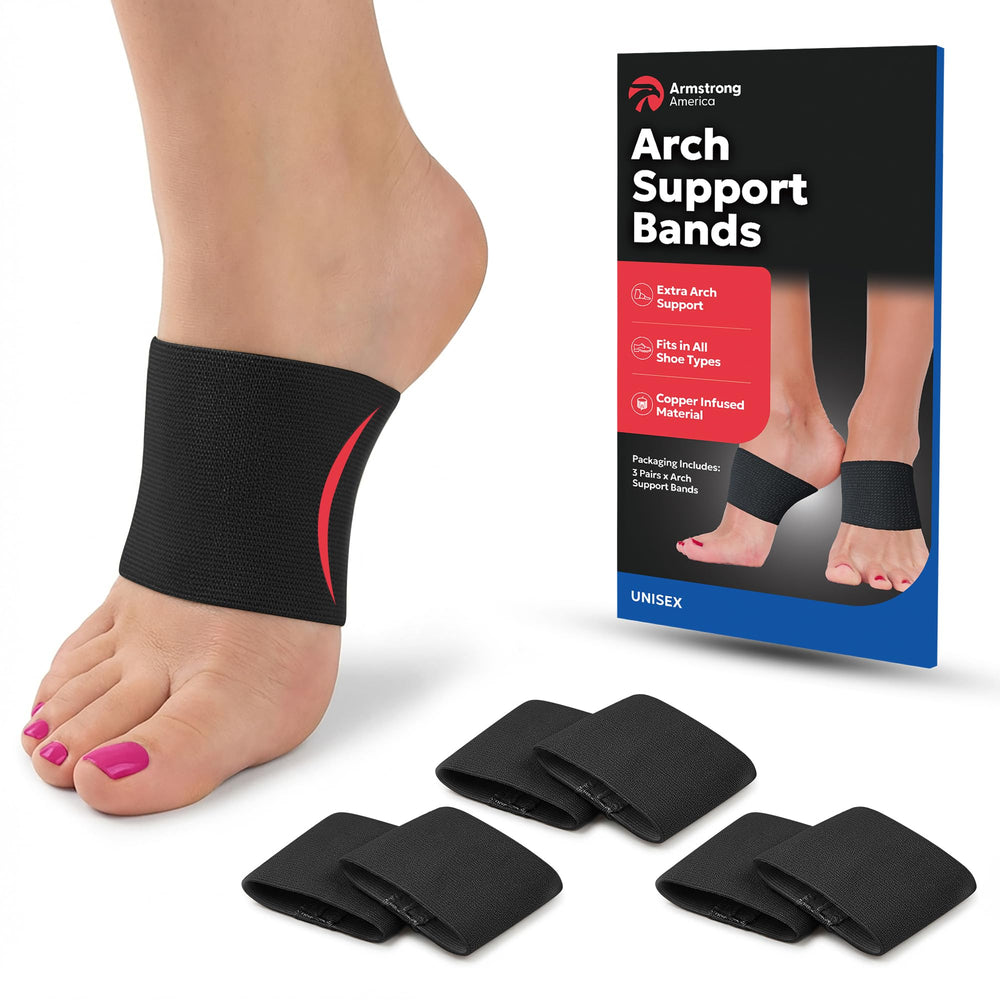 ARMSTRONG AMERICA frente del empaque mostrando pack de 3 y beneficio soporte