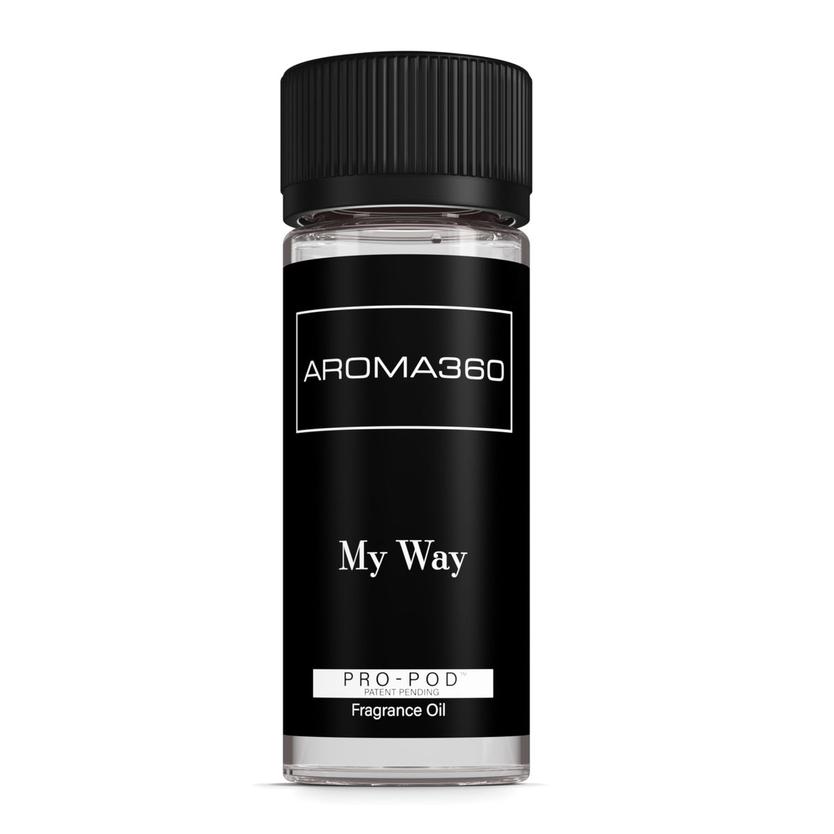 Aroma360 My Way Pro-Pod frontal mostrando diseño y beneficio aromático