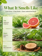 AromaLYA etiqueta con lista de ingredientes transparentes y ventajas