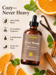 AromaLYA difusor en sala con luz cálida, crea ambiente acogedor y controlado