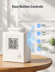 AROMADD U4 ventilador turbo en uso para difusión rápida y cobertura inmediata