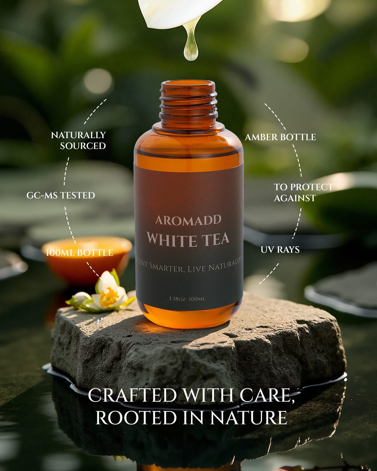 Aromadd aceite en difusor sin agua demostrando uso seguro