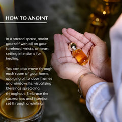 Aromafume nardos frasco en altar doméstico favorece ambiente sagrado