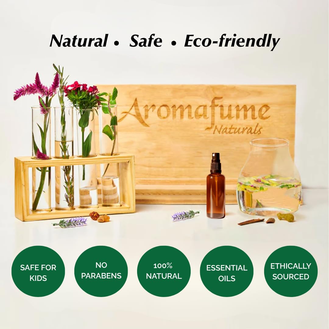 Aromafume spray dentro de coche para frescura inmediata