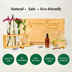 Aromafume spray dentro de coche para frescura inmediata